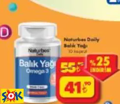 NATURBES DAİLY BALIK YAĞI NATURBES DAİLY BALIK YAĞI